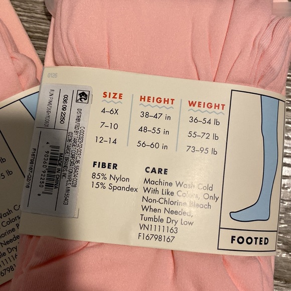 NWT Cat & Jack Tights - Picture 4 of 4